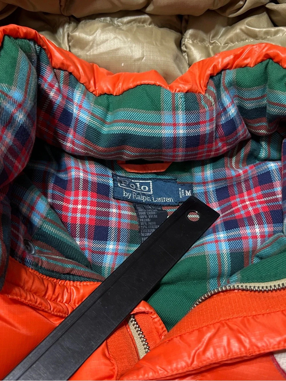 POLO RALPH LAUREN VINTAGE SKI PUFFER VEST GILET Size M